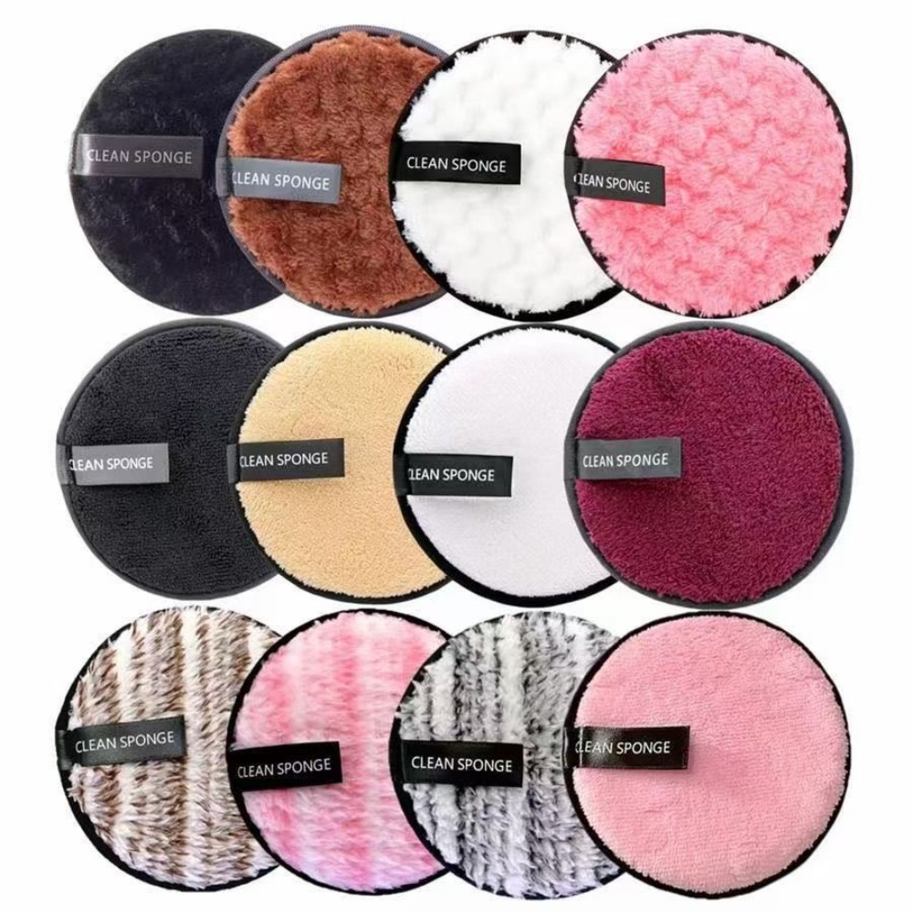 Cloth Face Mask Washable - Almohadillas desmaquillantes de microfibra, 1 unidad,