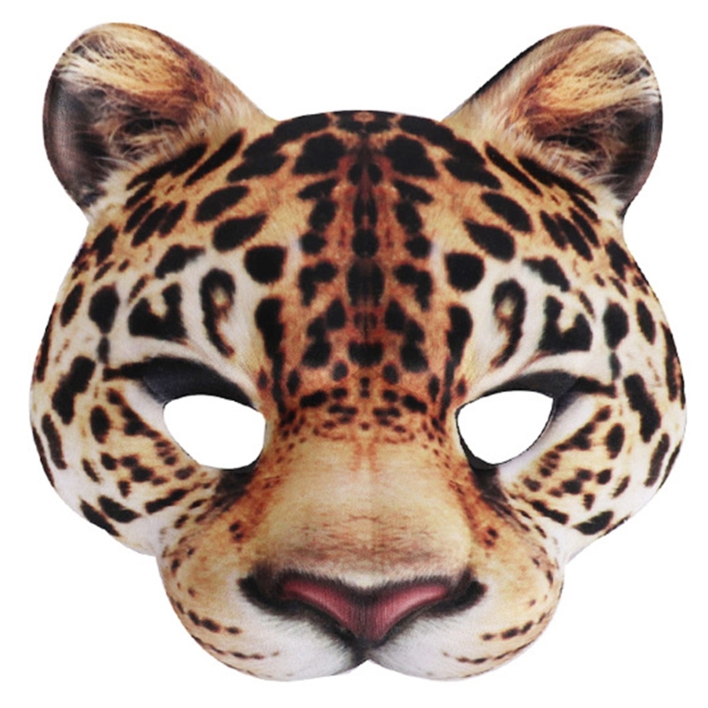 Respirator Half Face - Máscara leopardo, máscara fiesta, disfraz leopardo,