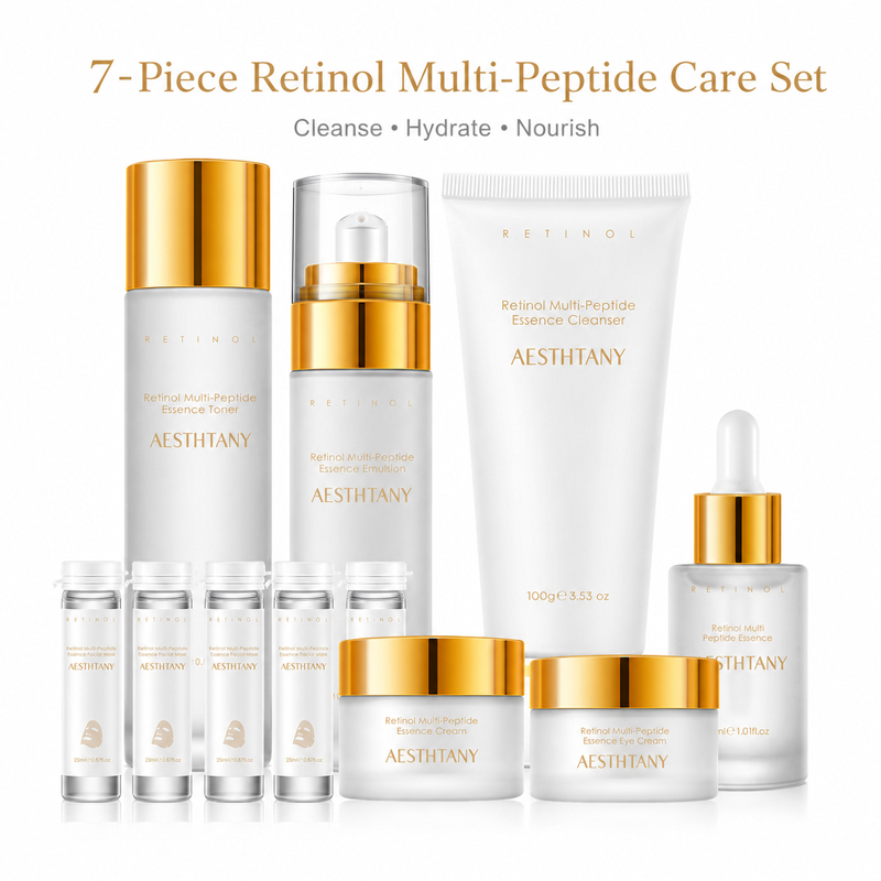 Face Mask Storage Box - Set de Cuidado Facial con Retinol