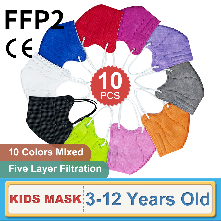 Kn95 Respirator Mask - 10 Uds. Mascarilla facial FFP2 KN95