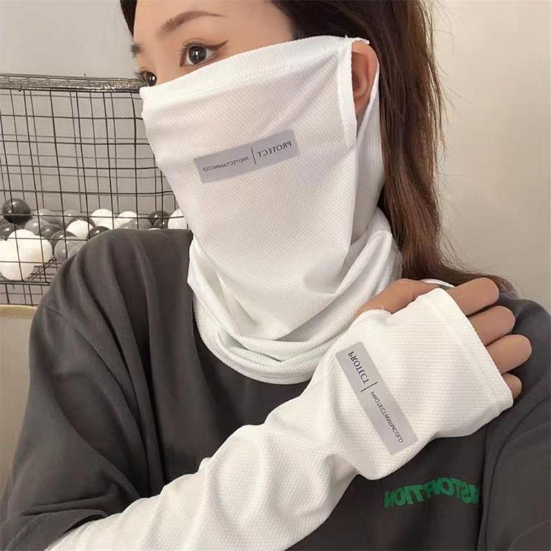 Sports Mask Breathable - Conjunto de protección solar Ice Silk*