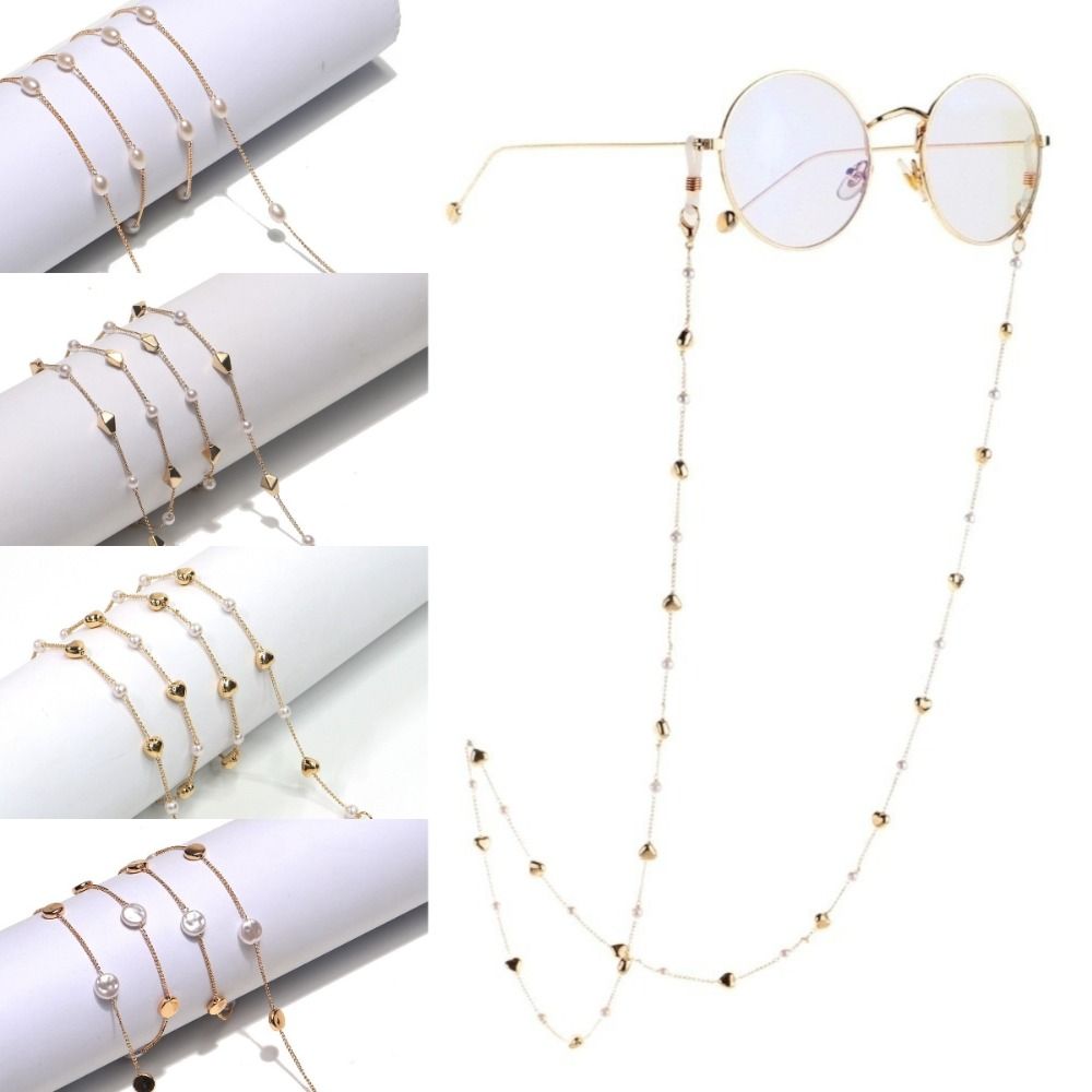 Mask Lanyard Adjustable - Cadenas de Lujo Antipérdida para Gafas