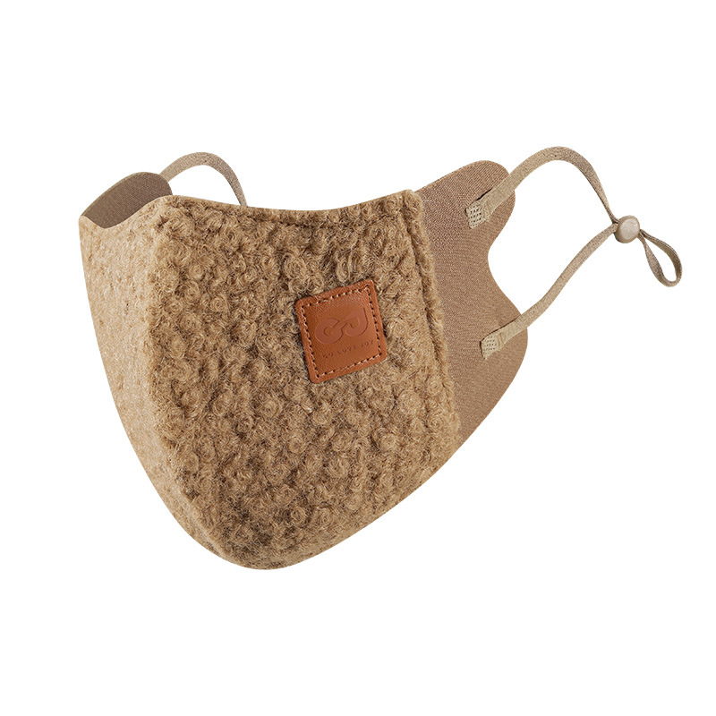 Cloth Face Mask Washable - Máscara cálida de terciopelo para invierno,