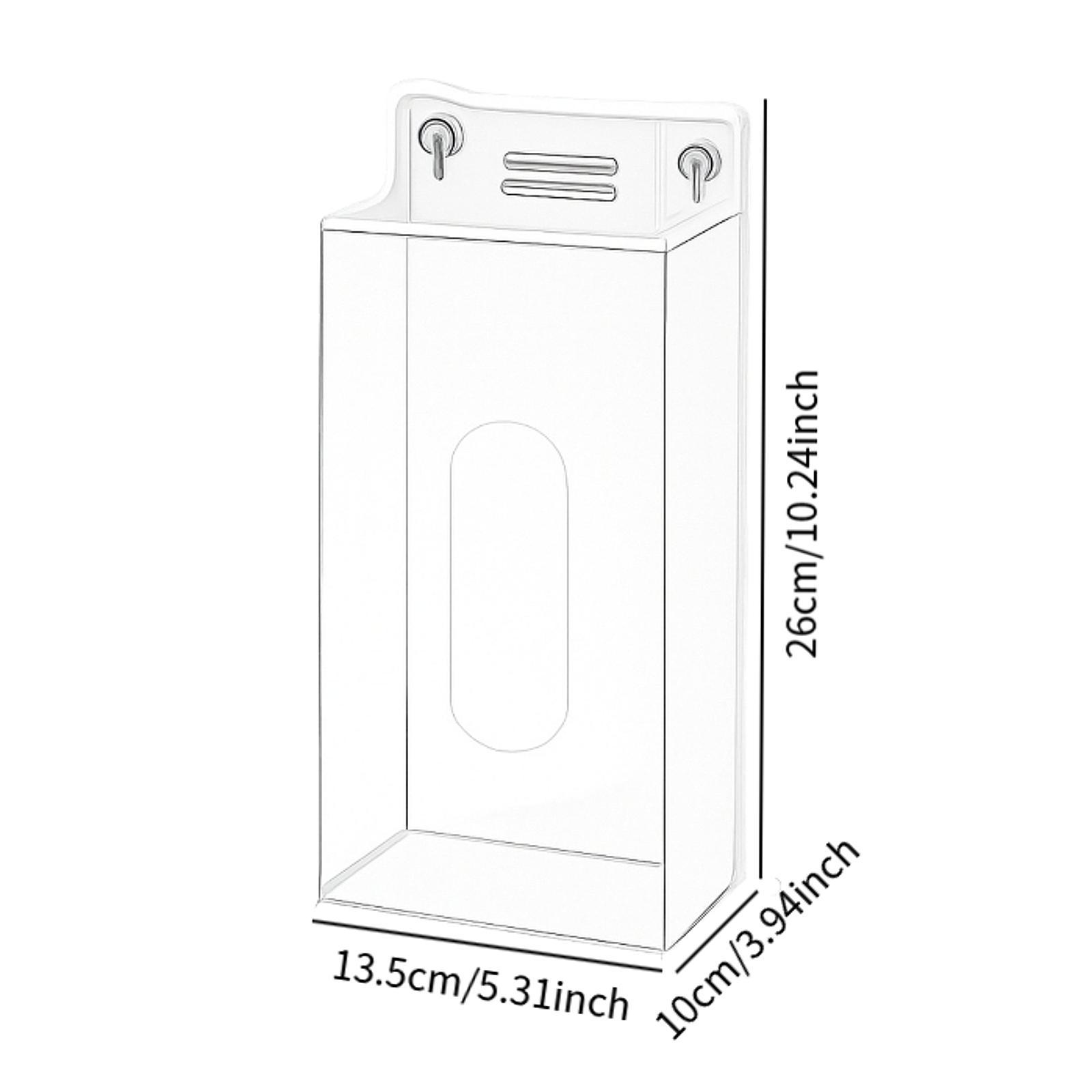 Face Mask Storage Box - Dispensador de mascarillas y cubrezapatos de