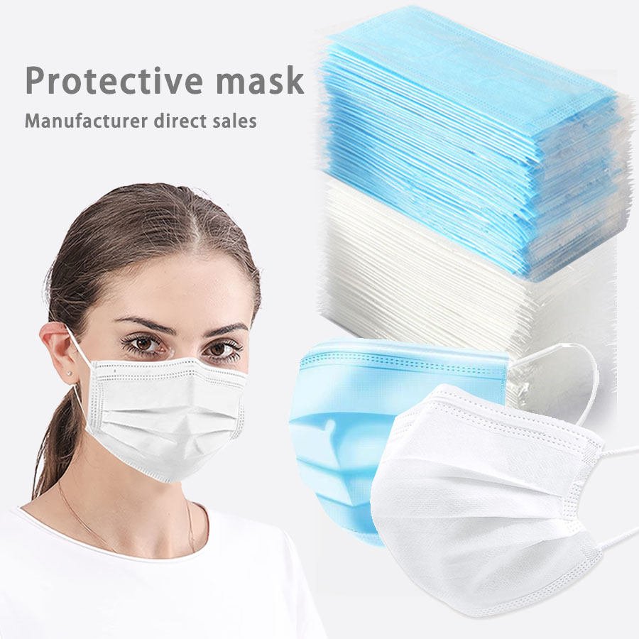 50/100 Uds máscara desechable  - Disposable Mask Blue reseña y precio