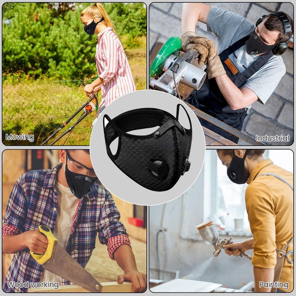 Máscara antipolvo ergonómica t - Dust Mask Construction reseña y precio