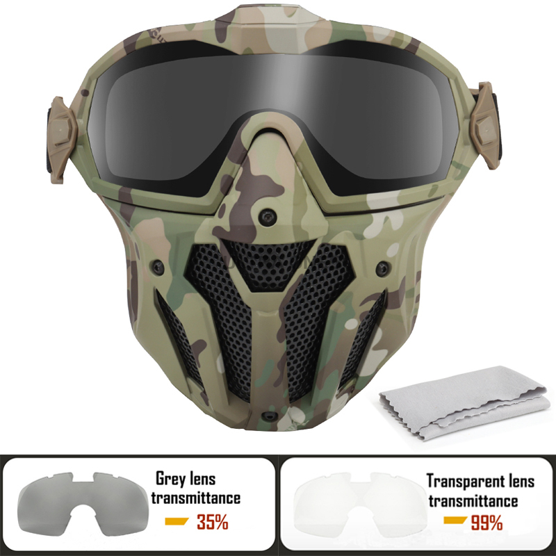 Máscara táctica de cara comple - Anti Pollution Mask reseña y precio