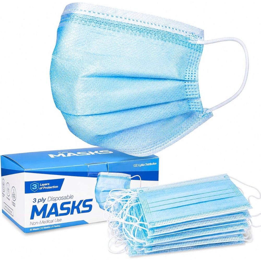 Mascarilla Facial - Mascarilla - Disposable Mask Blue reseña y precio