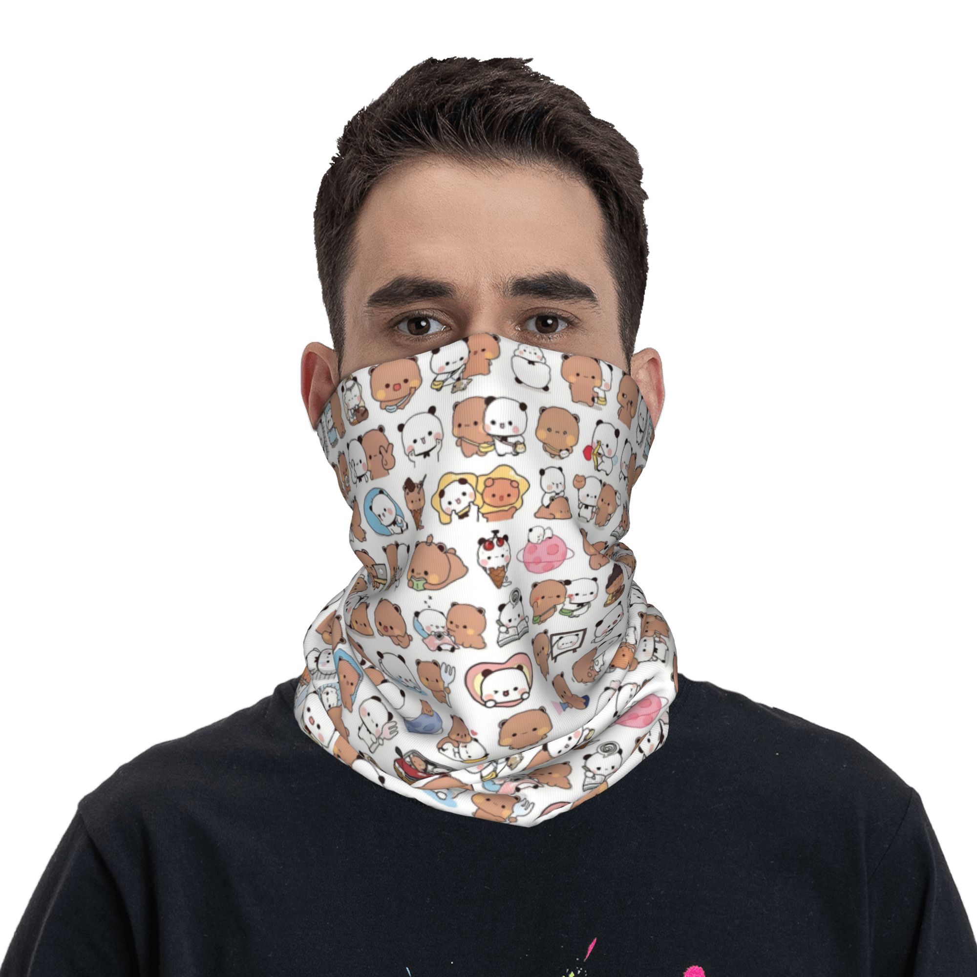 Pañuelo personalizado con dibu - Neck Gaiter Face Cover reseña y precio