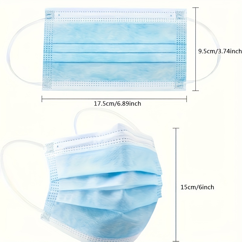200 máscaras protectoras desec - Disposable Mask Blue reseña y precio