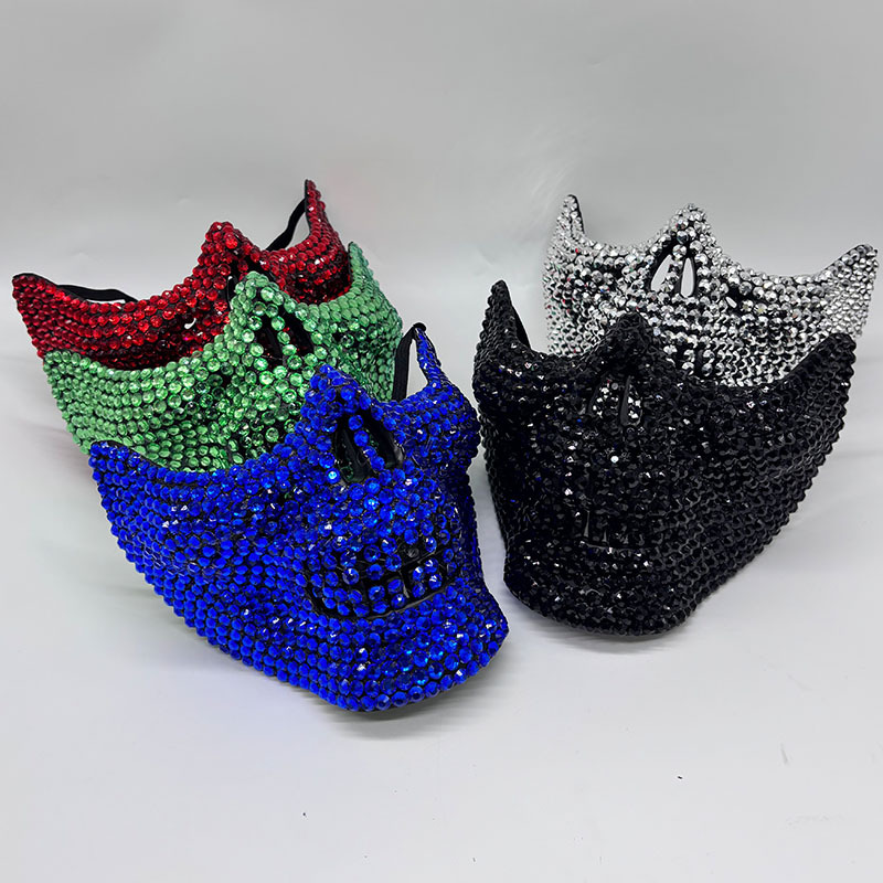 Máscara de media calavera con  - Respirator Half Face reseña y precio
