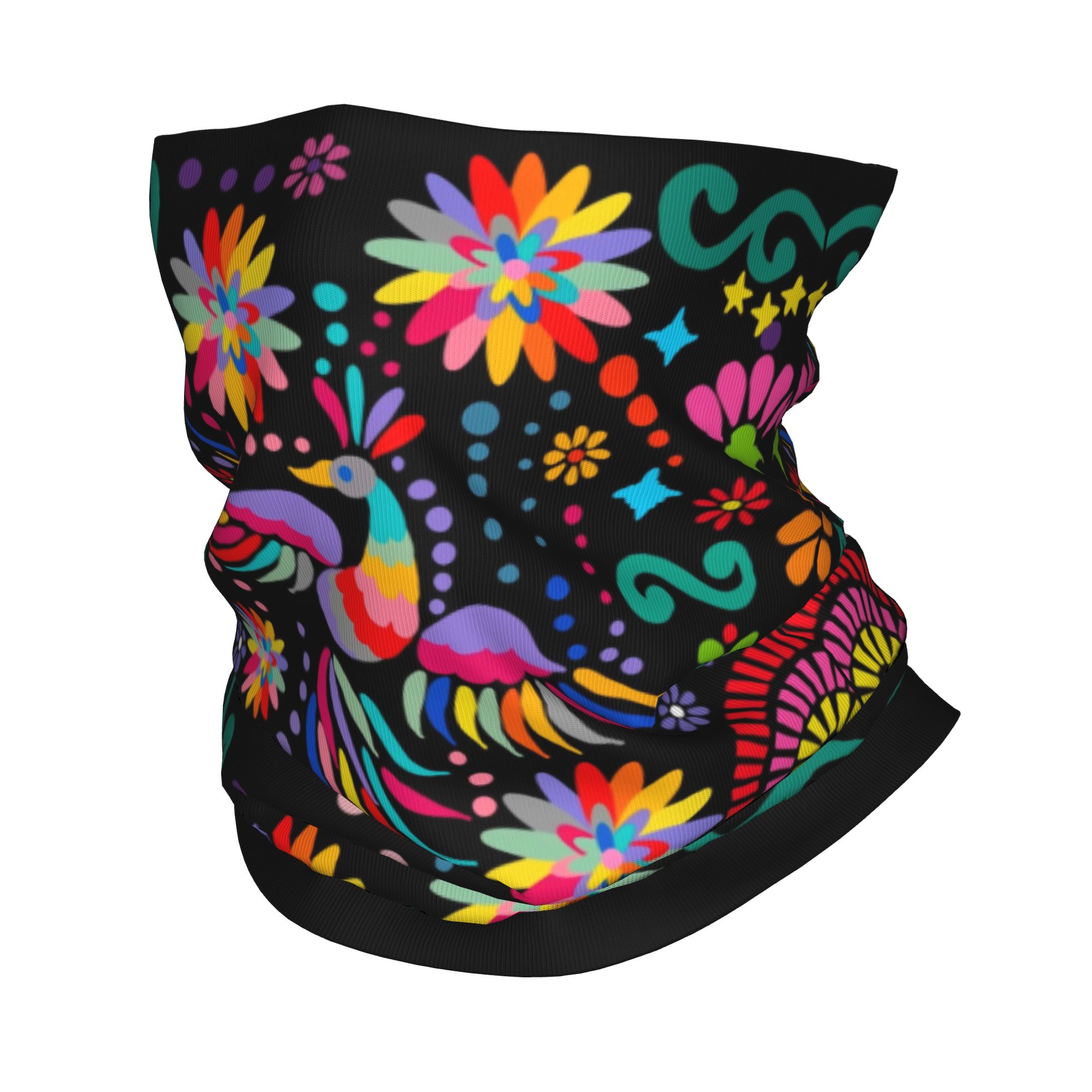 Pañuelo textil de flores flora - Neck Gaiter Face Cover reseña y precio