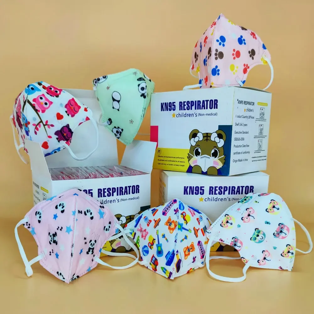 FFP2 CE máscara KN95 niños 5 c - Kn95 Respirator Mask reseña y precio