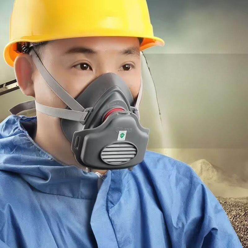 Mascarilla de seguridad de gom - Kn95 Respirator Mask reseña y precio