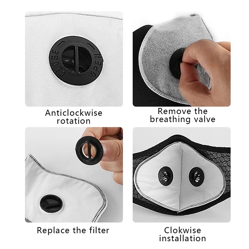 Filtro de Carbón Activo Antipo - Dust Mask Construction reseña y precio